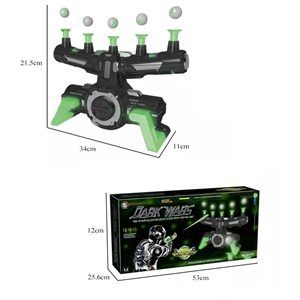 اسباب بازی تفنگ تمرین تیراندازی به توپ های معلق shooting games glow in dark series -اسباب بازی تفنگ